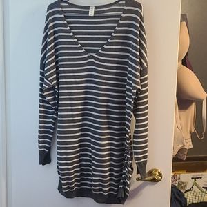 Long striped sweater old navy